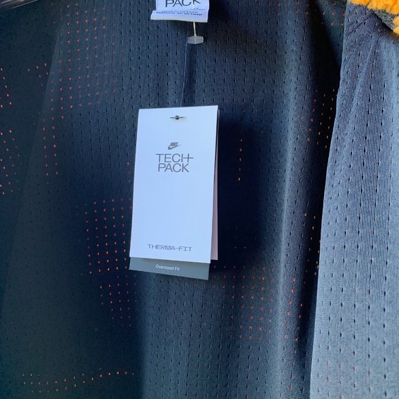 NWT $170 Nike MENS JACKET COAT Sportswear Therma-FIT Tech Pack Engineered Fleece - Picture 9 of 11